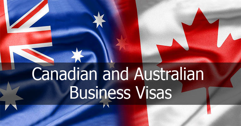 ویزاهای تجاری کانادا و استرالیا